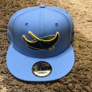 Tampa Bay Rays Snap Back Hat ( Devil Rays)